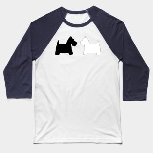 Scotties & Westies Baseball T-Shirt